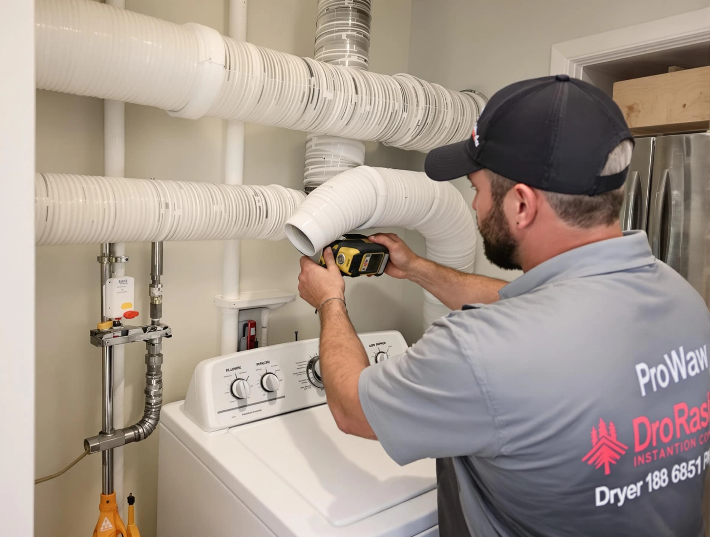 Professional dryer vent hose installation by North Salt Lake Dryer Vent Cleaning in North Salt Lake