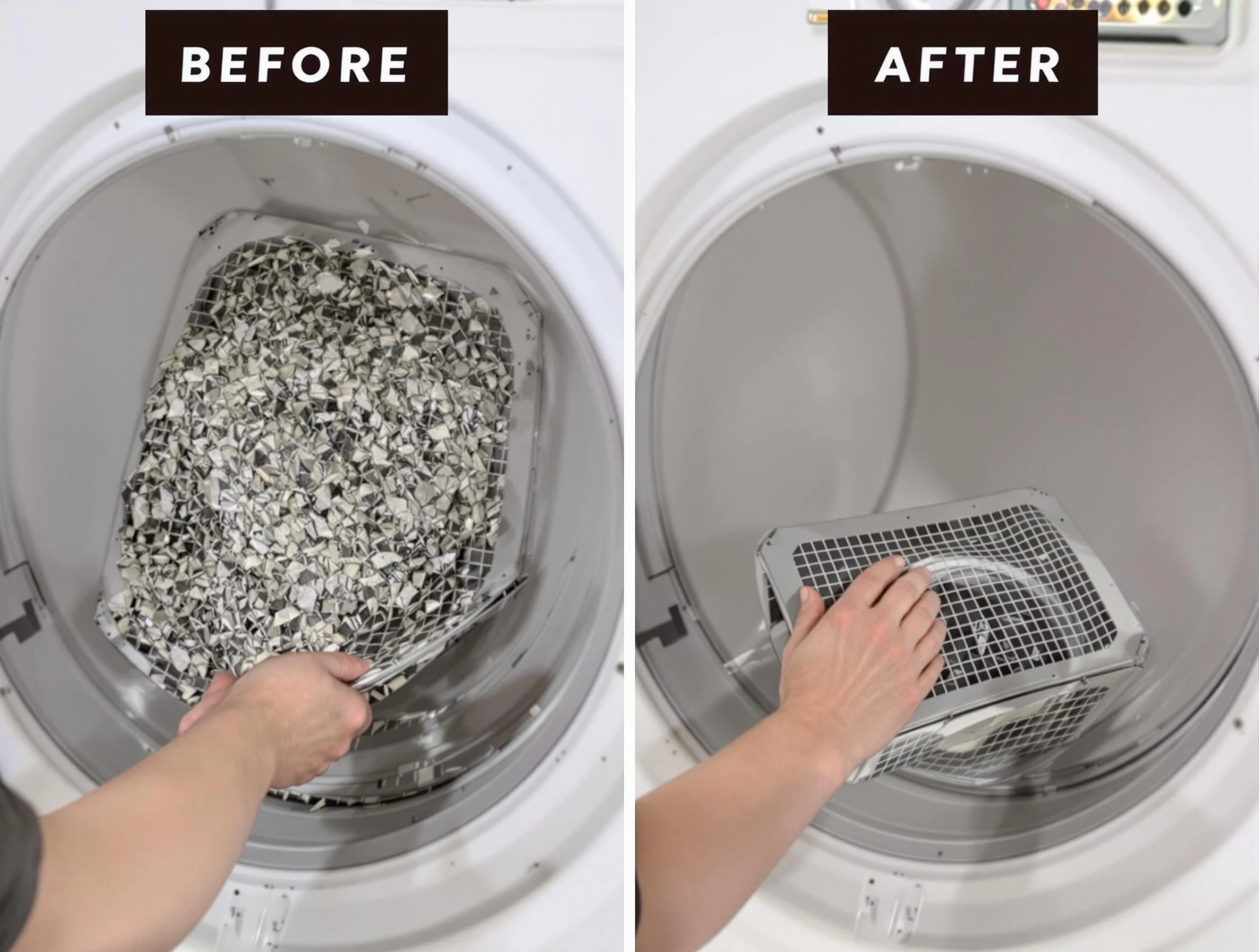 Professional lint trap cleaning by North Salt Lake Dryer Vent Cleaning in North Salt Lake